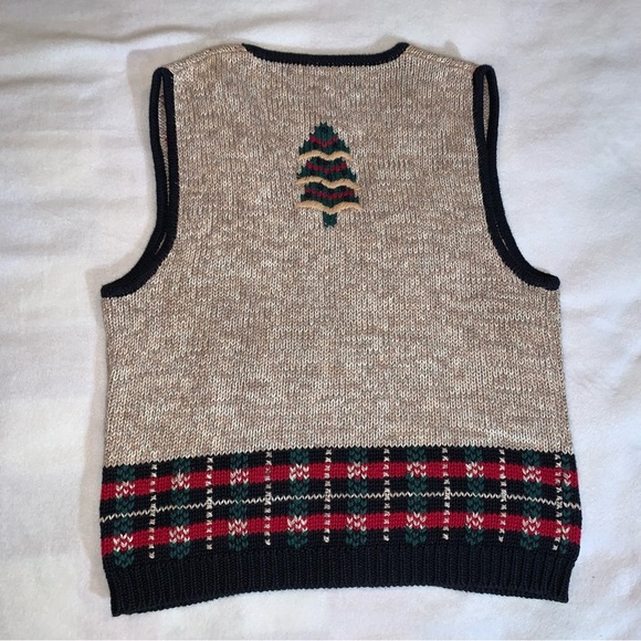 Vintage Nutcracker Christmas Sweater Vest 90’s Size Small - Picture 3 of 5